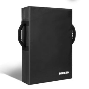 Hikeen Football Blocking Pad Training Equipment Denser Softer Foam Kick Pads for Football, Basketball, Hockey, Lacrosse Tackle Dummy - 24"x16" Kick Shield Pad with Handles (1PCS)